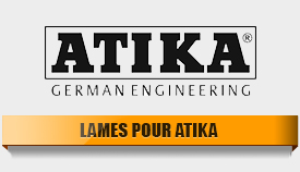 Lames de scie à ruban acier pour machines Atika